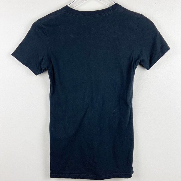 "Make" Crewneck Short Sleeve Graphic Tee Black Small - Picture 2 of 7